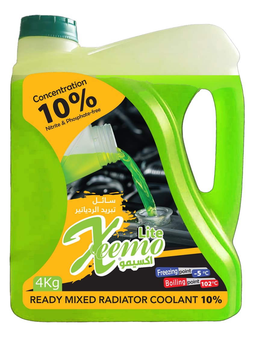 Radiator coolant concentration 10%